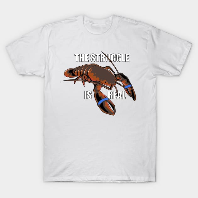 Lobster Captivity T-Shirt by heavyaugust